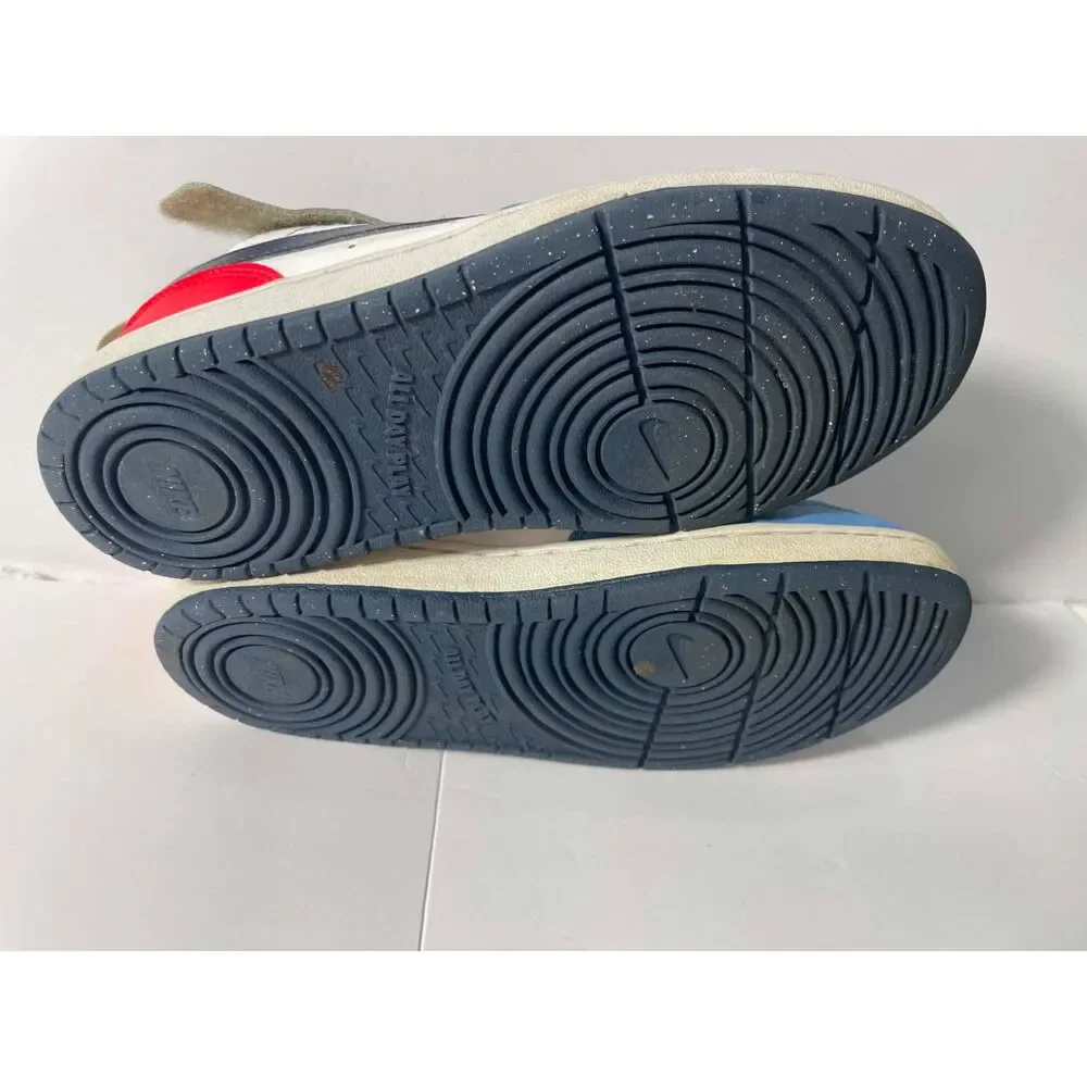 NIKE Big Kids Size 3 Court Borough Low Recraft Sneakers